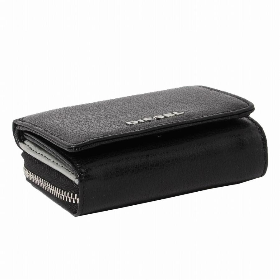 DIESEL　三つ折りコンパクト財布 DIESEL ディーゼル 折り財布 X06639 P3043 H0999 三つ折り ミニ