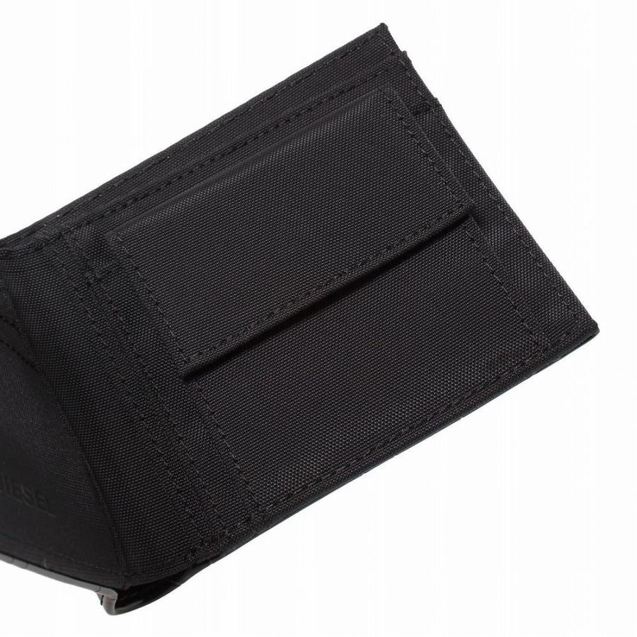 DIESEL（ディーゼル） 財布 二つ折り X07729 P3892 T8013 ロゴ 型押し