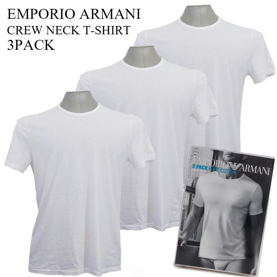 エンポリオアルマーニ Tシャツ 3枚セット　16A Amazon | [エンポリオアルマーニ] 半袖Tシャツ3枚セット メンズ 3 PACK