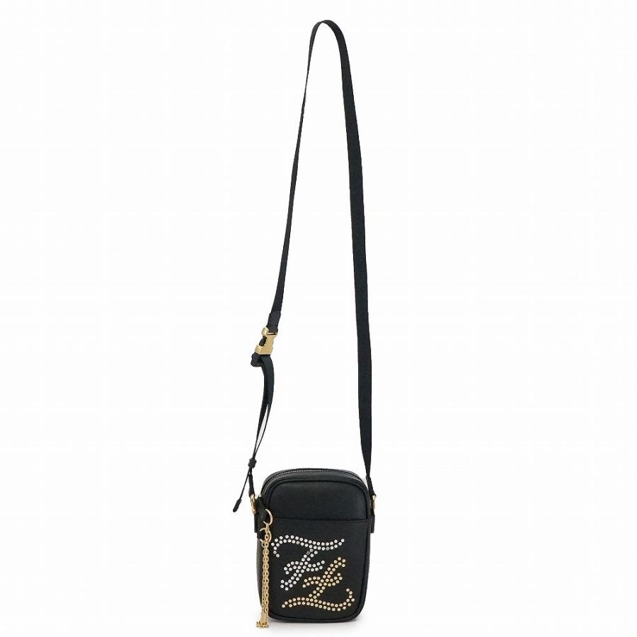 フェンディ ショルダーバッグ 7VA456 A8VD F15ZW カリグラフィー スタッズ メンズ FENDI ポイント利用 爆買の画像