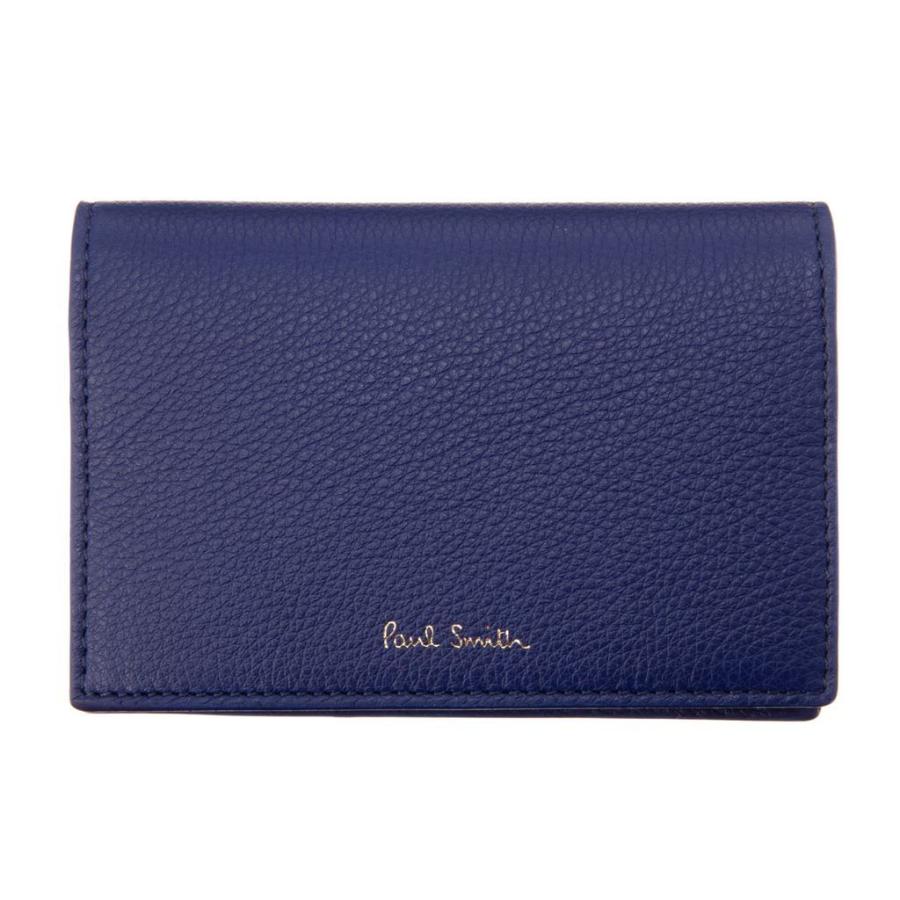 ポールスミス Paul Smith カードケース M1A 6711 FMULTR 46-INDIGO INDIGO 誕生日 プレゼント ギフト 送料無料 ポイント利用 爆買