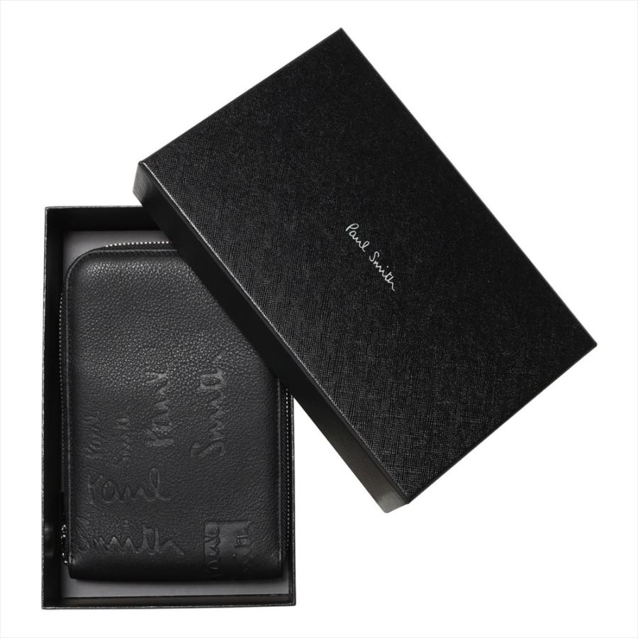 ポールスミス フォンショルダー M1A 7270 ILOGEM 79-BLACK Black PAUL SMITH ポイント利用 爆買_6