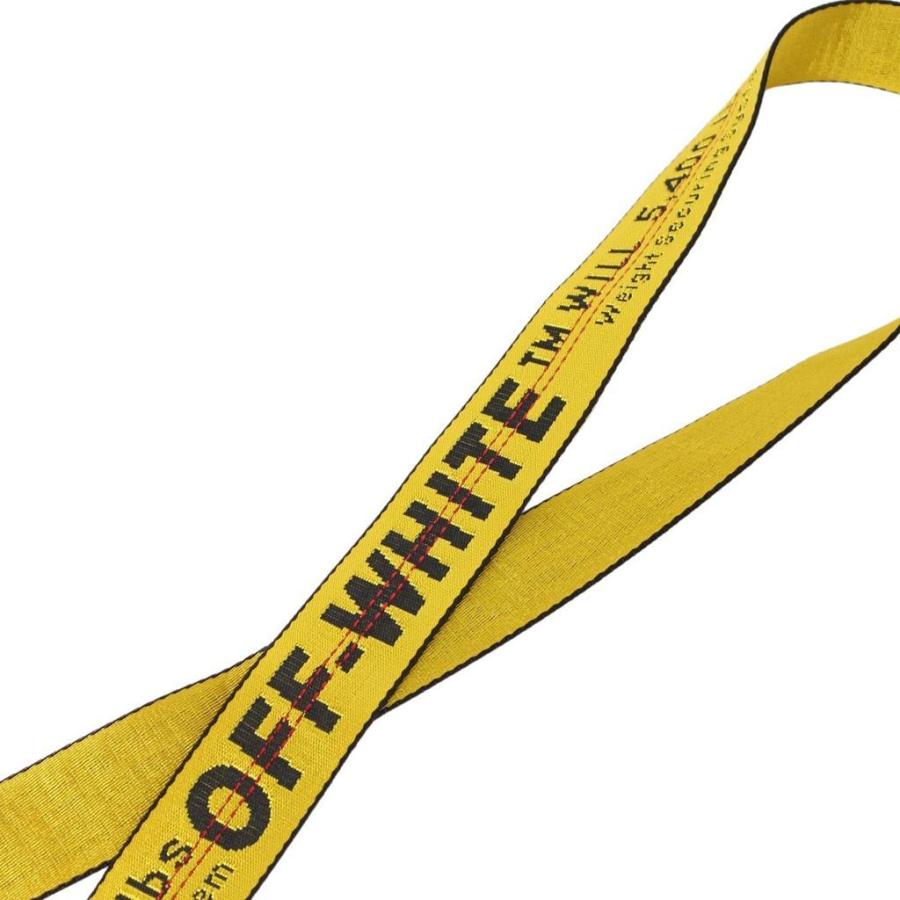 Off-White オフホワイト ベルト  ロゴ OMRB012E20FAB0011810   イエロー メンズ / 241011013277 off white（オフホワイト） ベルト OMRB012E20FAB0011810 メンズ
