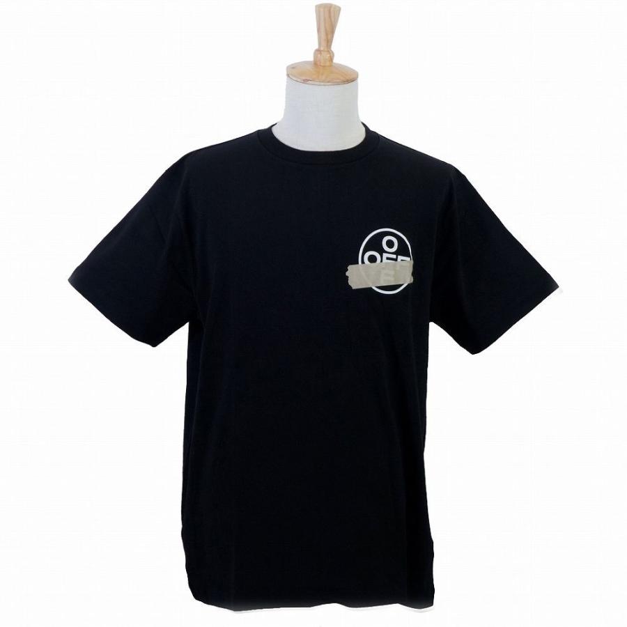 オフホワイト Tシャツ ブランド TAPE ARROWS SHORT SLEEVES OVER TEE OMAA038R201850021048 テープアローズ オーバーティー 半袖 メンズ OFF-WHITE