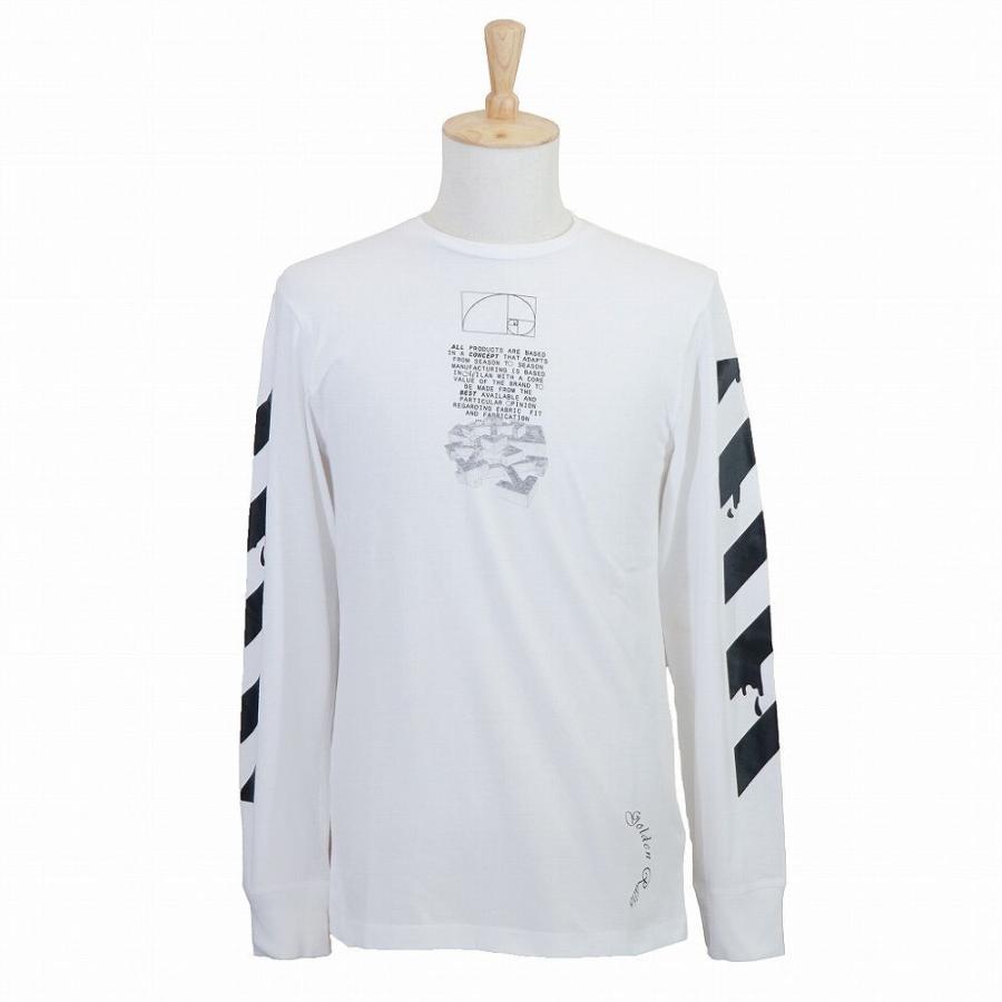 入手困難 OFFーWHITE グラディエントアローヴァ ロンT XL off white（オフホワイト） ロンT DRIPPING ARROWS LONG SLEEVES TEE