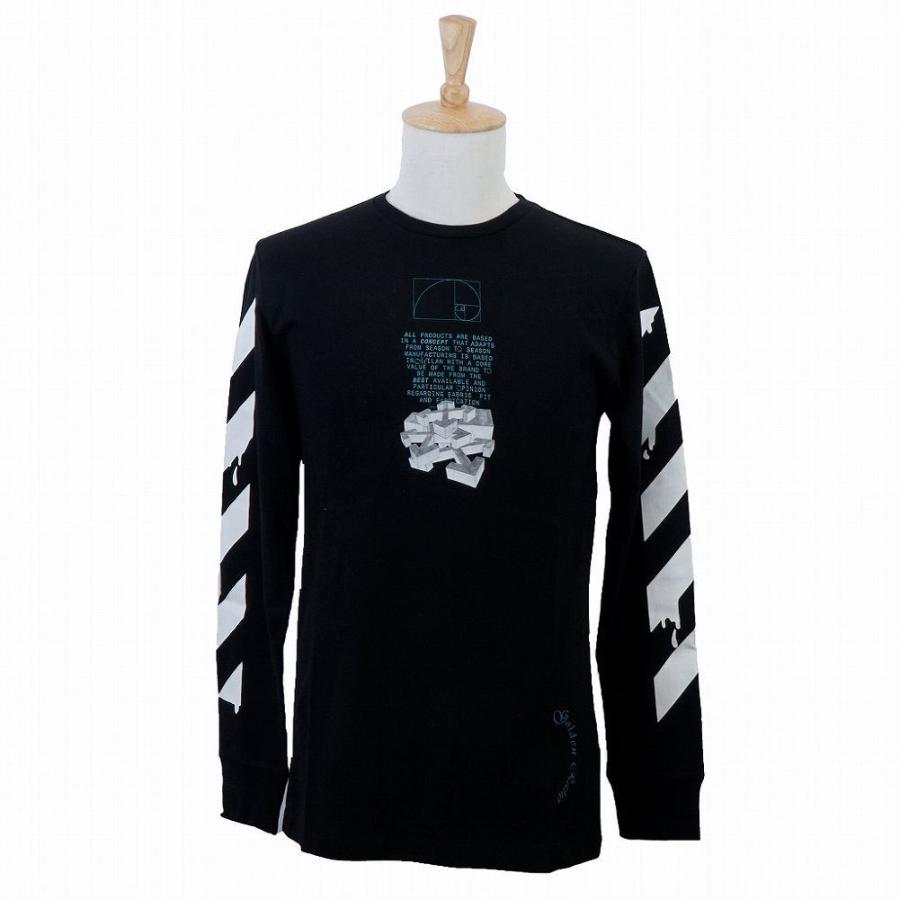 off white オフホワイト ロンT DRIPPING ARROWS LONG SLEEVES TEE 