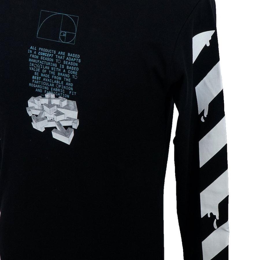 off white（オフホワイト） ロンT DRIPPING ARROWS LONG SLEEVES TEE 