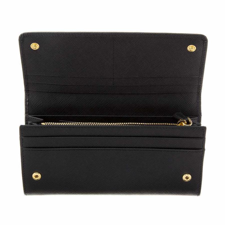 PRADA（プラダ） 長財布 1MH132 QWA F0002 レディース ブラック 財布