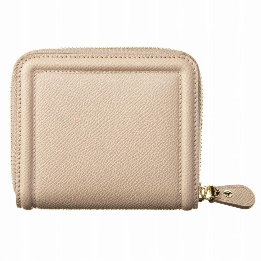 フェラガモ　財布　22-D156 マカダミア FERRAGAMO（フェラガモ） ラウンドファスナー折り財布 22D156 683536