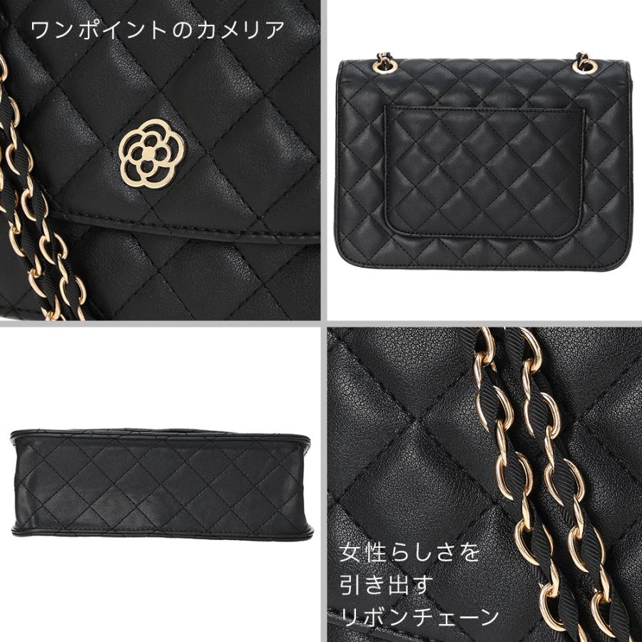 クレイサス　カメリア　キルティングバッグ CLATHAS（クレイサス） キルティング ショルダーバッグ チェーンバッグ