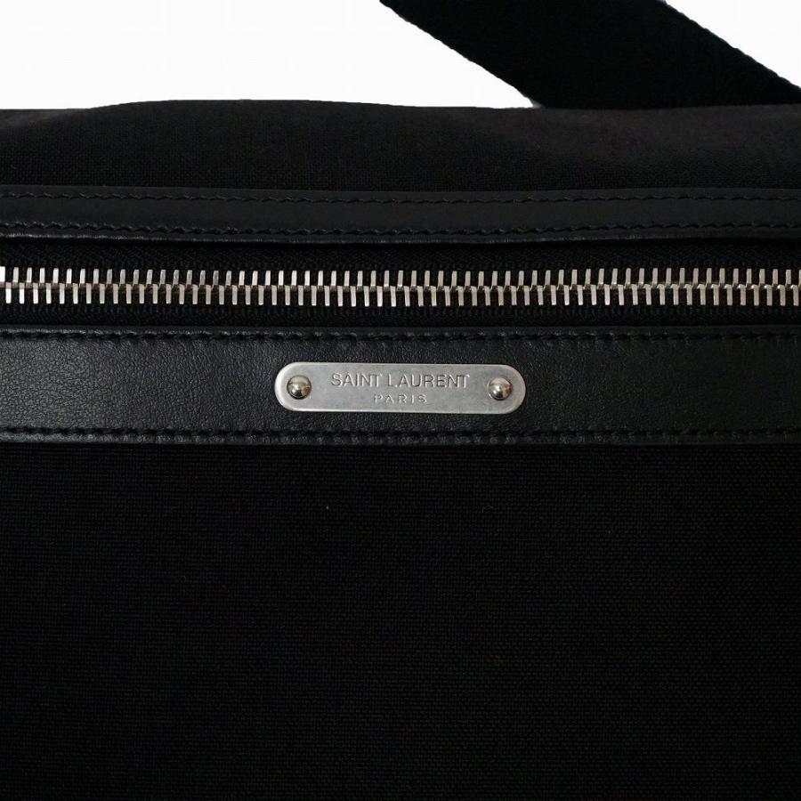 SAINT LAURENT サンローラン ベルトバッグ 505973 GR0SE 1000 ボディ