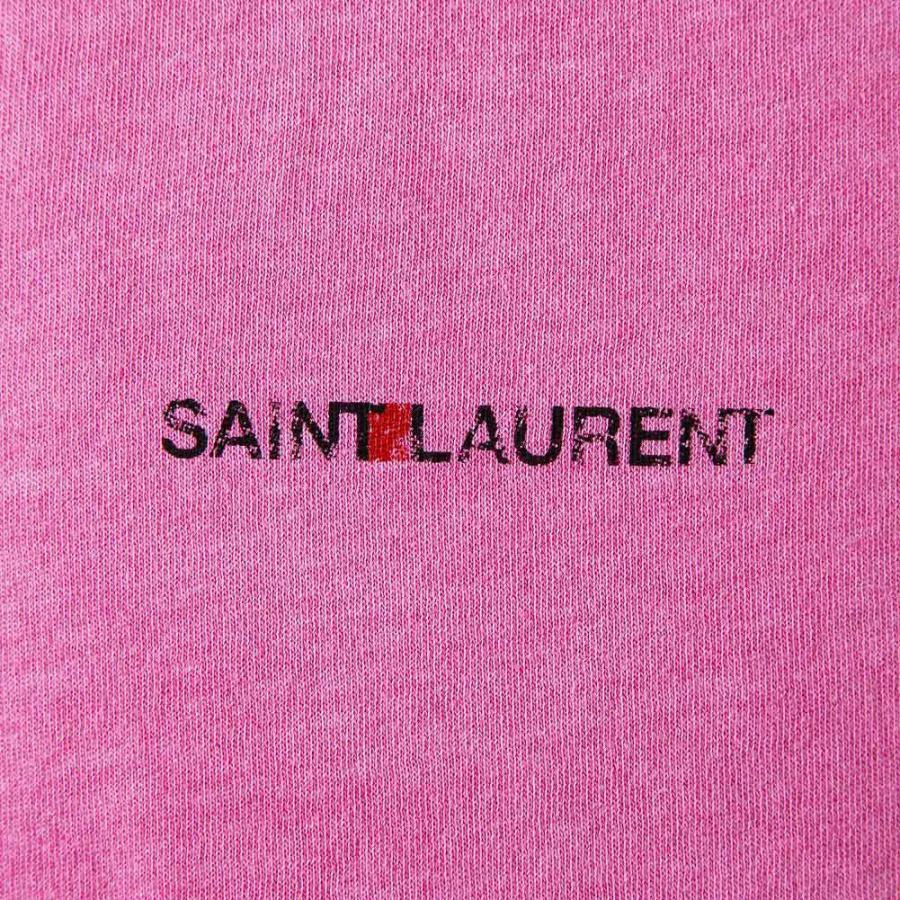SAINT LAURENT サンローラン Tシャツ ブランド 548037 YBDV2 6469 ロゴ