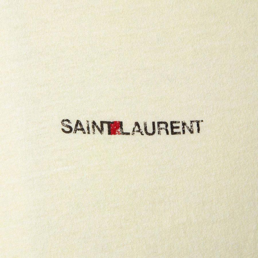 SAINT LAURENT サンローラン Tシャツ ブランド 548037 YBDV2 7440 ロゴ