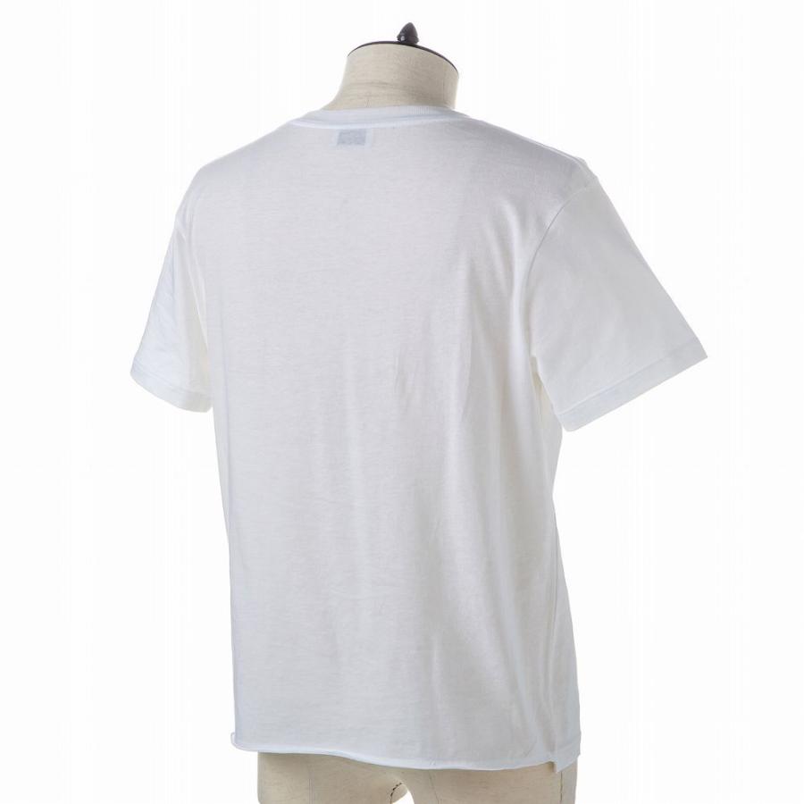 SAINT LAURENT 長袖Tシャツ M ホワイト/グリーン サンローラン Tシャツ | Saint Laurent サンローラン | YSL JP