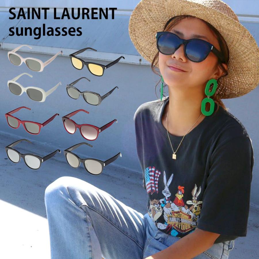 サンローラン サングラス (全8色) メンズ レディース グレー レッド ブラック YSL SAINT LAURENT :sl-sl-:Select  Soleil ヤフー店 - 通販 - Yahoo!ショッピング