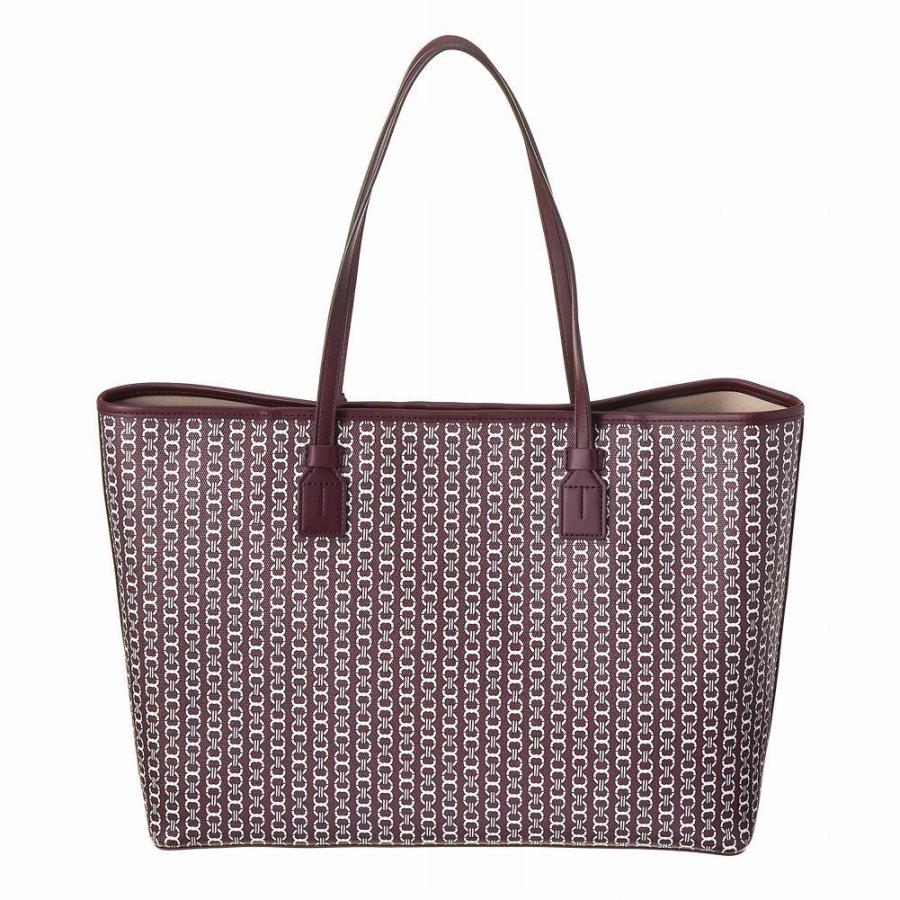 TORY BURCH（トリーバーチ） トートバッグ GEMINI LINK CANVAS TOTE