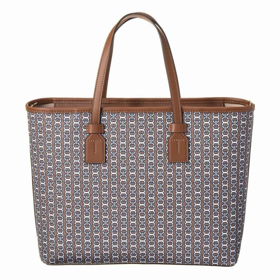 TORY BURCH トリーバーチ トートバッグ GEMINI LINK CANVAS SMALL TOTE