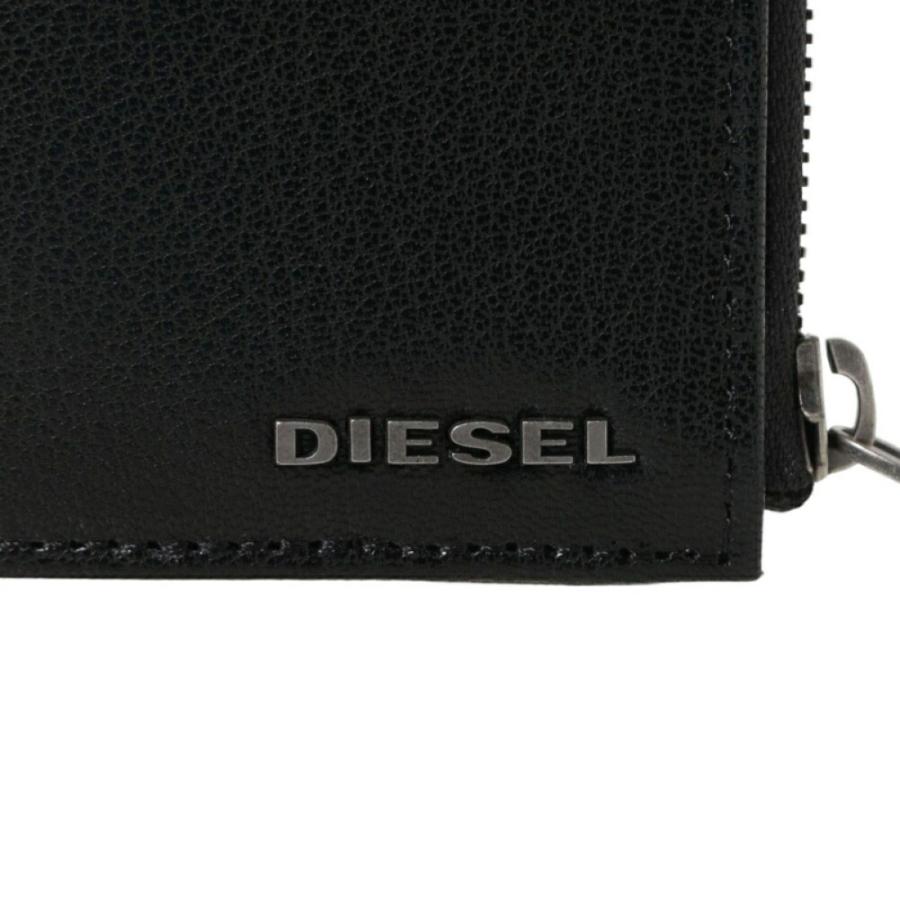 DIESEL（ディーゼル） 財布 X07323 P4229 H1146 BLACK/BLUE DIESEL