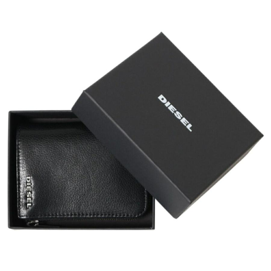 DIESEL（ディーゼル） 財布 X07323 P4229 H1146 BLACK/BLUE DIESEL