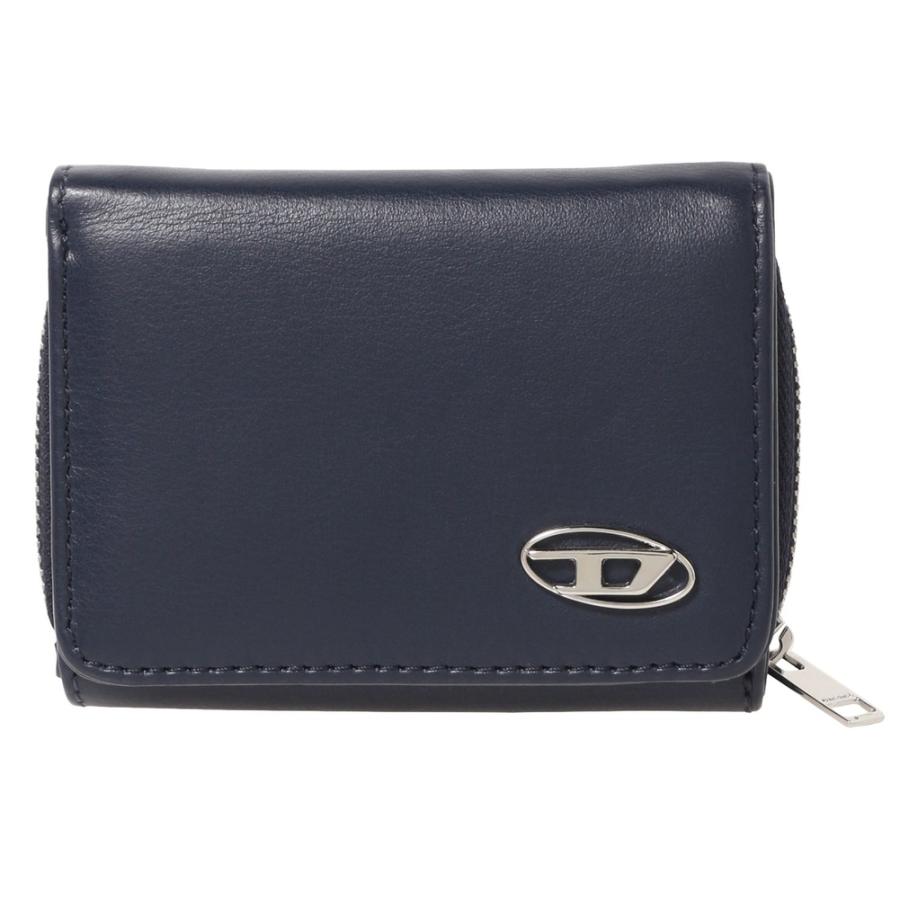 DIESEL（ディーゼル） 三つ折り財布 X08430 PR227 T6328 Navy メンズ