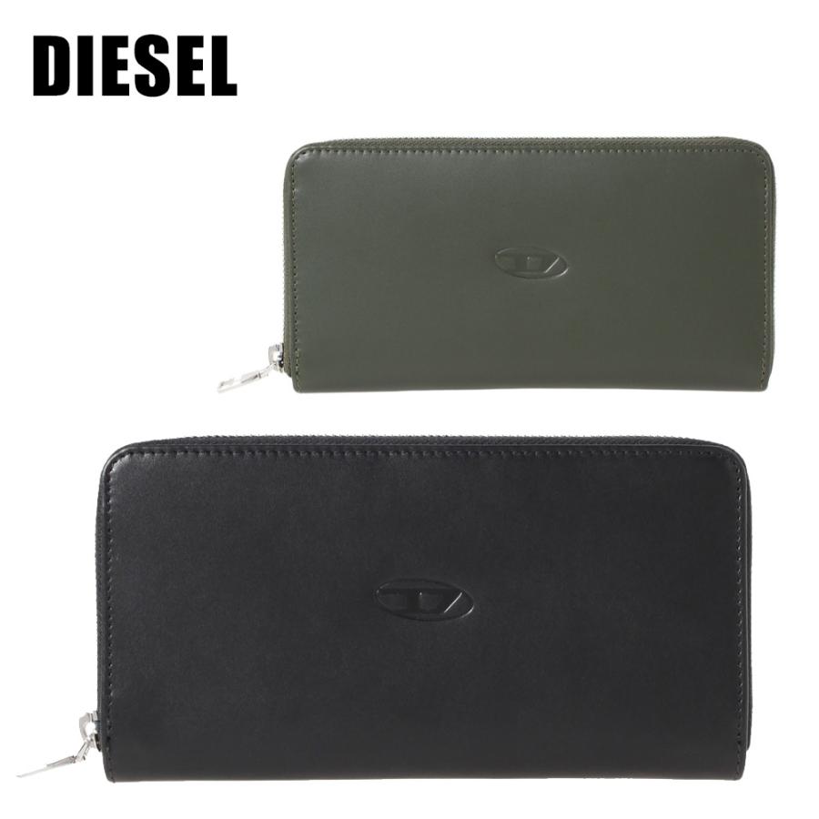 DIESEL ディーゼル　ラウンドファスナー長財布 X09009-PR227レア DIESEL ディーゼル ラウンドファスナー長財布 X09009 PR227