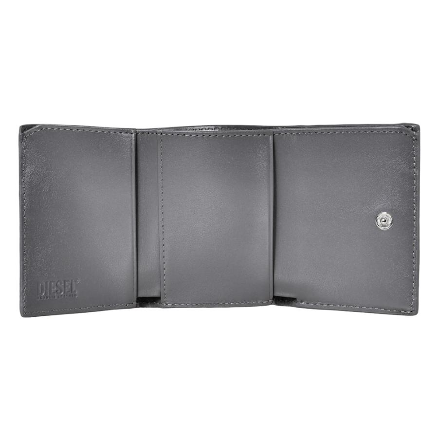 DIESEL（ディーゼル） 三つ折り財布 X10576 PR818 T8079 グレー