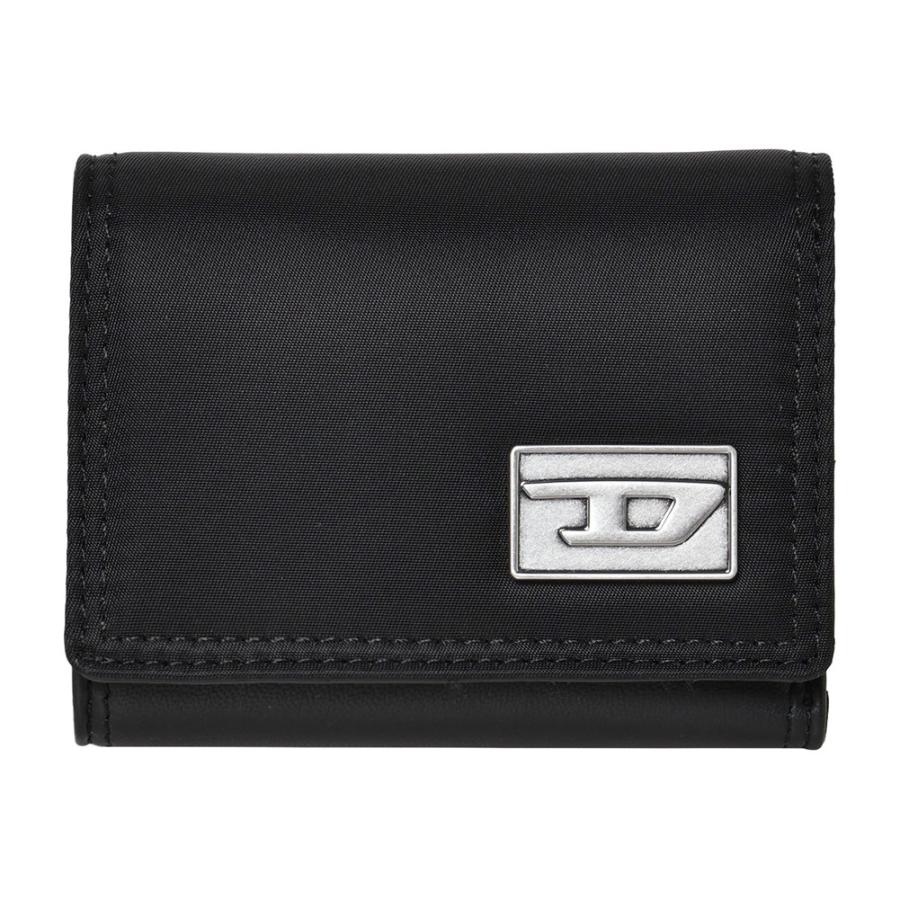 DIESEL（ディーゼル） 三つ折り財布 X10615 P8810 T8013 ブラック