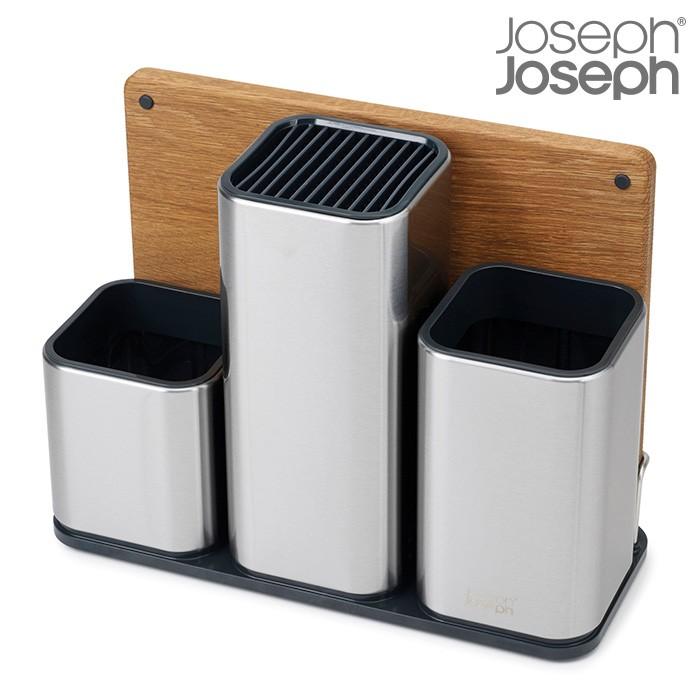 ジョセフジョセフ Josephjoseph カウンターストア100 ステンレス キッチンツールスタンド まな板付き 木目 キッチン おしゃれ Solemo ソレモ 通販 Paypayモール