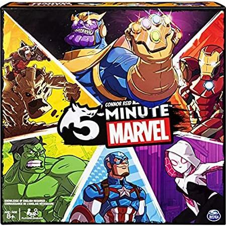 2022高い素材  Cooperative Marvel Minute 5 Games Master 特別価格Spin Card U好評販売中 & 8 Aged Kids for Game ボードゲーム