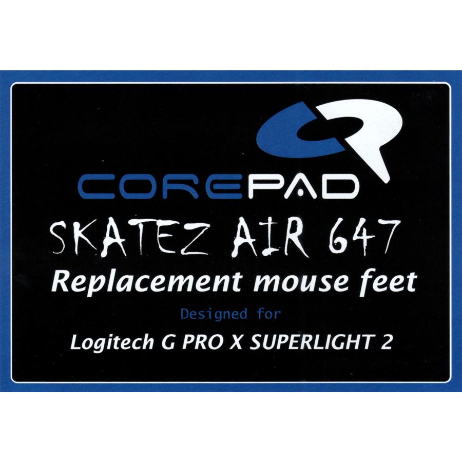 Corepad Skatez Logitech G Pro X Superlight 2 DEX Egértalp - Fehér - Foto 7