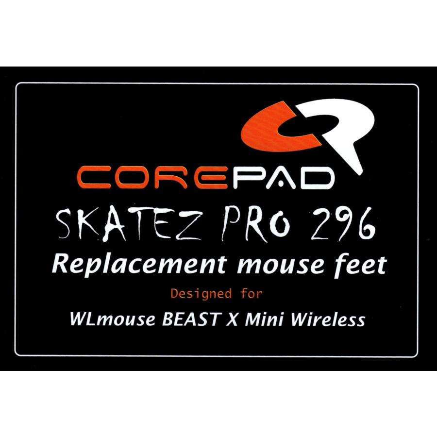 国内正規品】Corepad Skatez PRO WLmouse BEAST X Mini Wireless  
