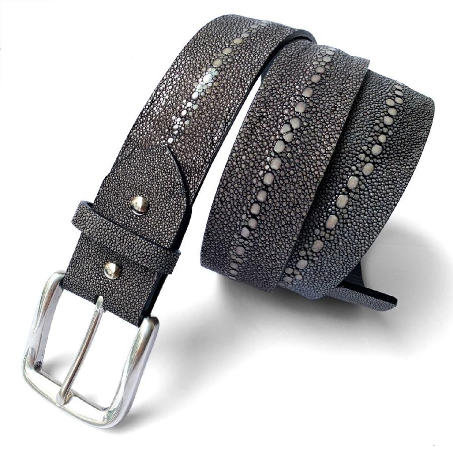 驚きの値段で ブランド ガルーシャ スティングレイ エイ革 スターマーク ベルト 美しくしなやかなスティングレイ エイ革 Atelie フランス 本革 高級 タイ製 アトリエアクナス Aknas 財布 帽子 ファッション小物