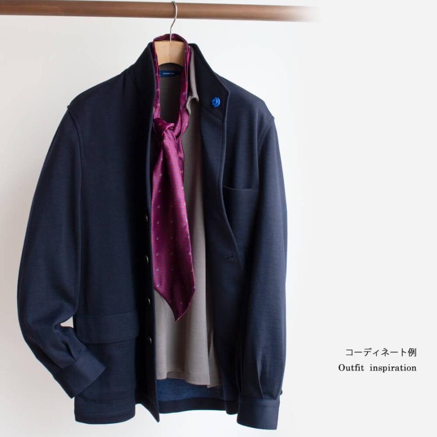 【 Albeni 1905 ／ アルベニ 】 全３色　ウール100％長袖ポロシャツ [alb0005]の画像