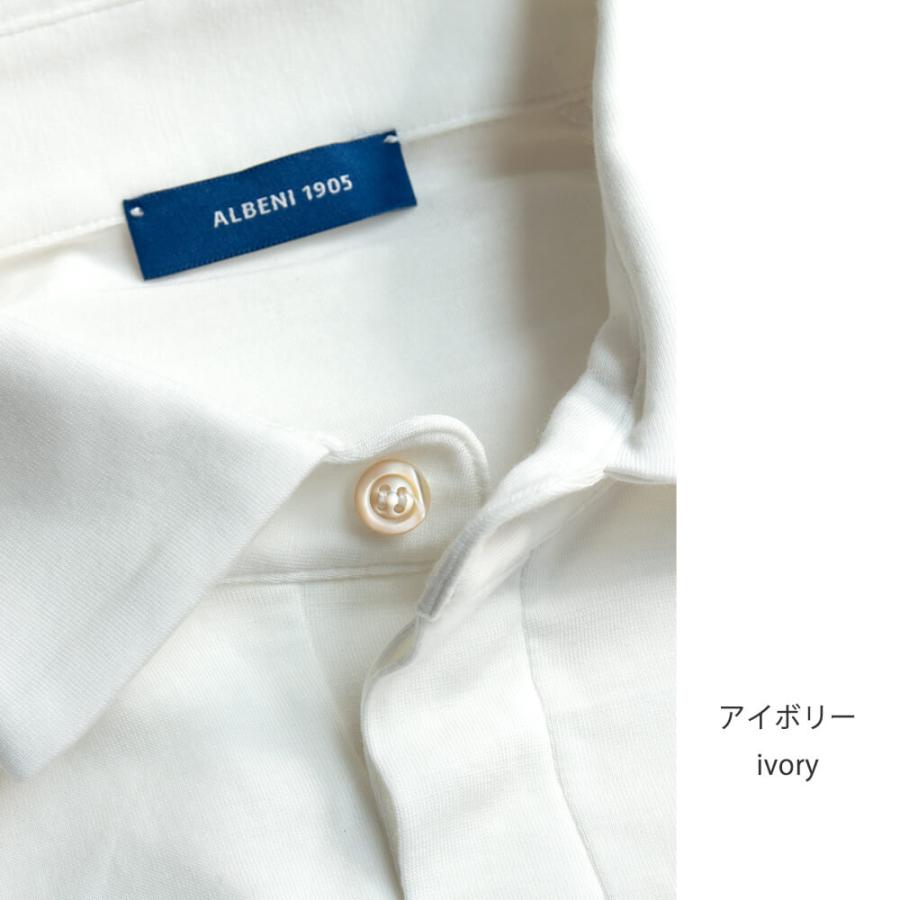 【 Albeni 1905 ／ アルベニ 】 全３色　ウール100％長袖ポロシャツ [alb0005]の画像