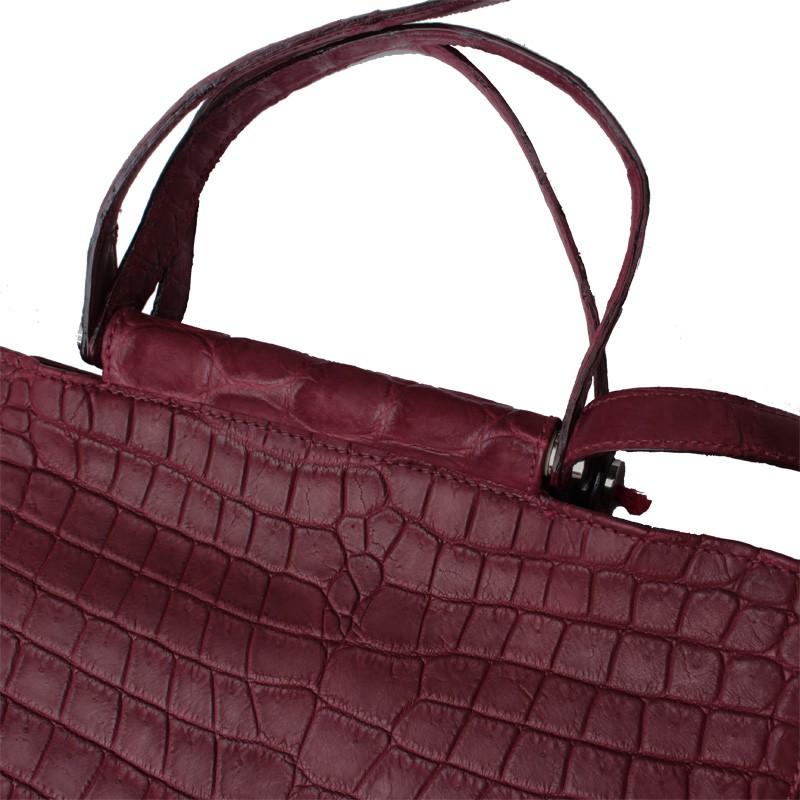 バッグ トートバッグ メンズ レディース カジュアル ブランド Alfredo Beretta アルフレッド ベレッタ クロコダイル 本革 エキゾチックレザー Alf 銀座 Hiko 通販 Yahoo ショッピング