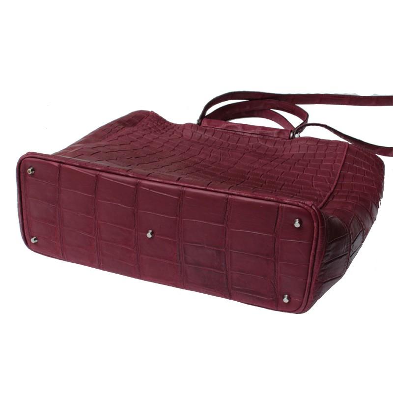 バッグ トートバッグ メンズ レディース カジュアル ブランド Alfredo Beretta アルフレッド ベレッタ クロコダイル 本革 エキゾチックレザー Alf 銀座 Hiko 通販 Yahoo ショッピング