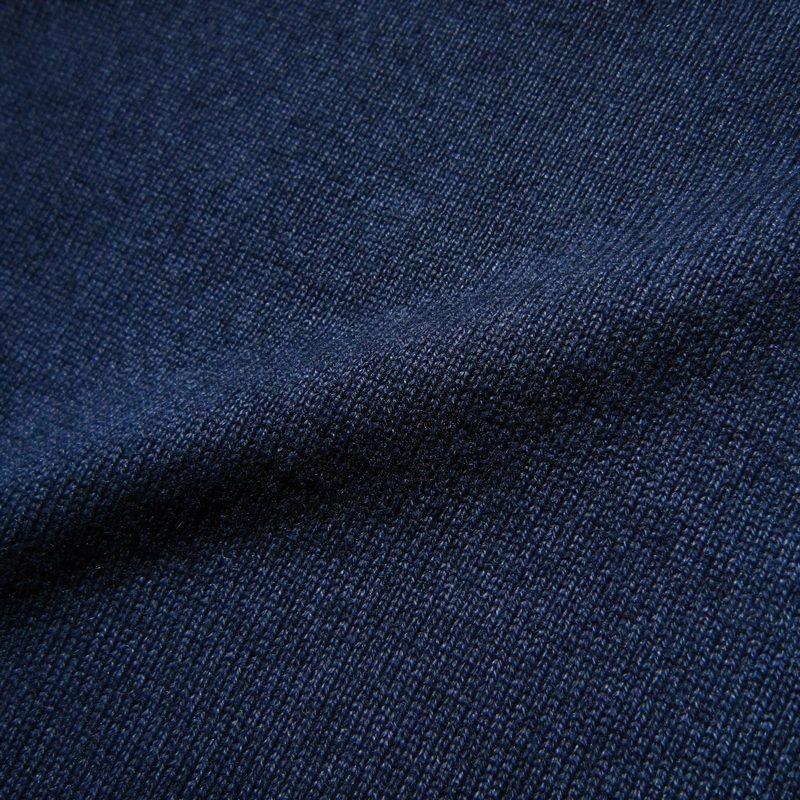 ニット セーター メンズ カジュアル ブランド ドリアーニ Driani ハイネック ジップ カシミヤ ネイビー Dri007 銀座 Hiko 通販 Yahoo ショッピング