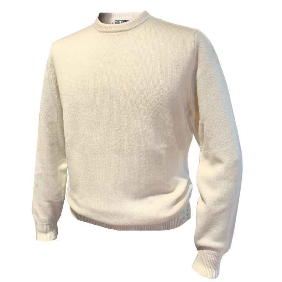 セーター ニット メンズ カジュアル ブランド Fedeli フェデーリ カシミヤ クリーム 高級 大きいサイズ Fed 銀座 Hiko 通販 Yahoo ショッピング