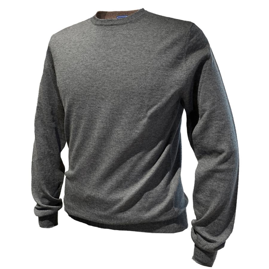 ニット セーター メンズ カジュアル ブランド Fedeli フェデーリ ウール グレー 高級 大きいサイズ Fed 銀座 Hiko 通販 Yahoo ショッピング