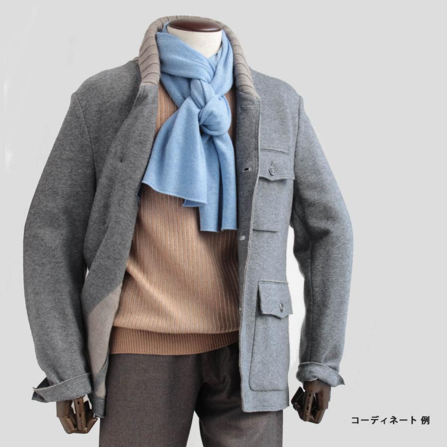 FEDELI／フェデーリ】 クルーネックセーター フェデッリ 丸首 カシミヤ 