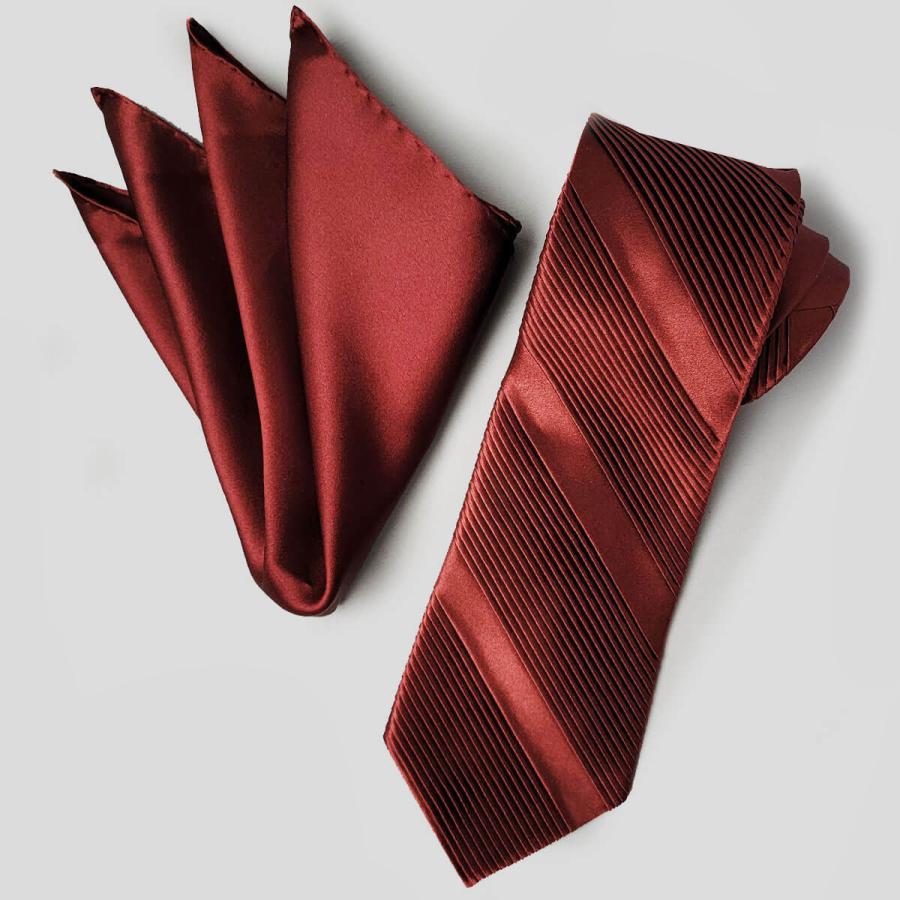 ラスト1点◎ステファノリッチ イタリア製 最高級ネクタイ ボルドー