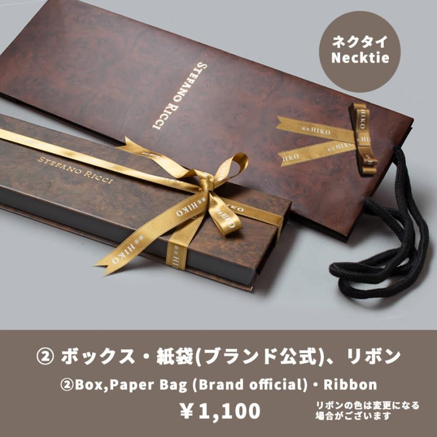 ステファノリッチ】ネクタイ ｜シルク プリーツ ソリッド 無地