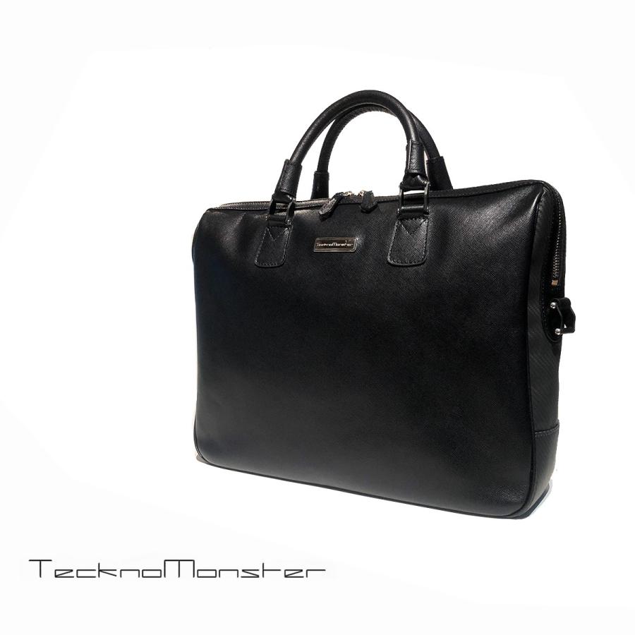 ブリーフケース ブランド メンズ レディース ソフトカーボンファイバー テクノモンスター 人気の製品 カーボン Tecknomonster イタリア製 リアルカーボン