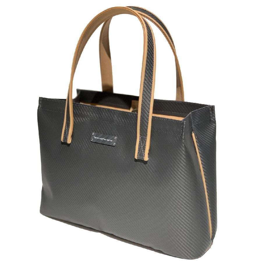 数量は多 Tecknomonster テクノモンスター トートバッグ ショッピングバッグ ミニバッグ ミニトートバッグ ブランド カーボンファイバー カーフレザー イタリア製 送料無料 Zoetalentsolutions Com