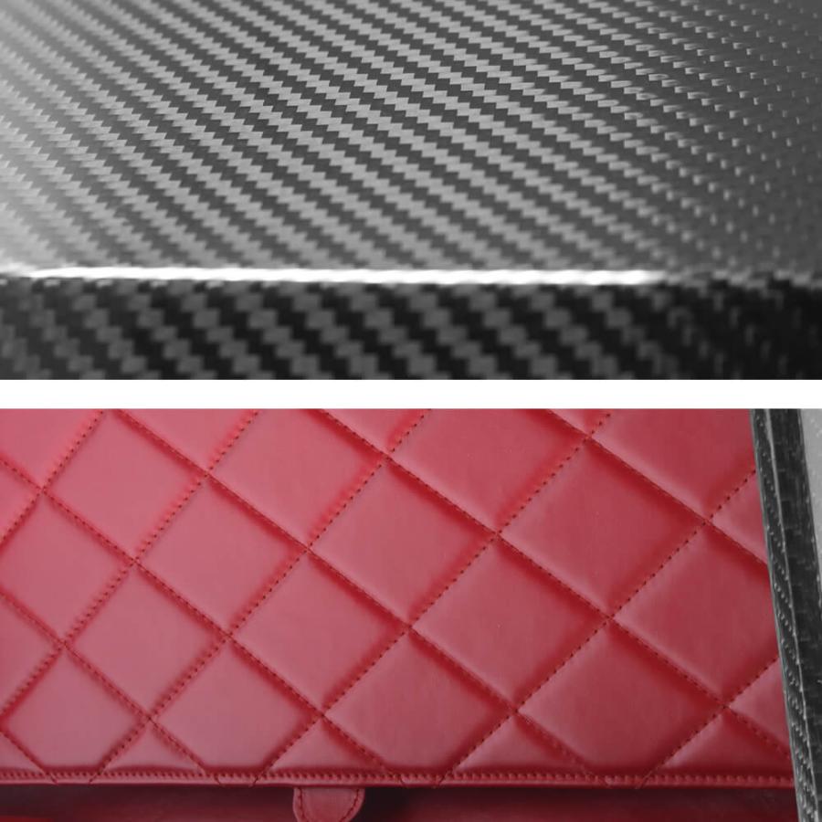 カラーカーボンアタッシュケース レッド カラーカーボンアタッシュケース レッド