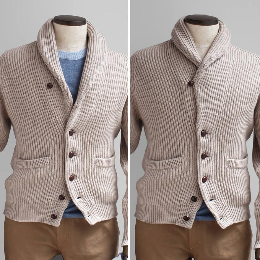 WILLIAM LOCKIE/ウィリアムロッキー】 カシミヤニット ショール WILLIAM LOCKIE/ウィリアムロッキー】 カシミヤニット ショール