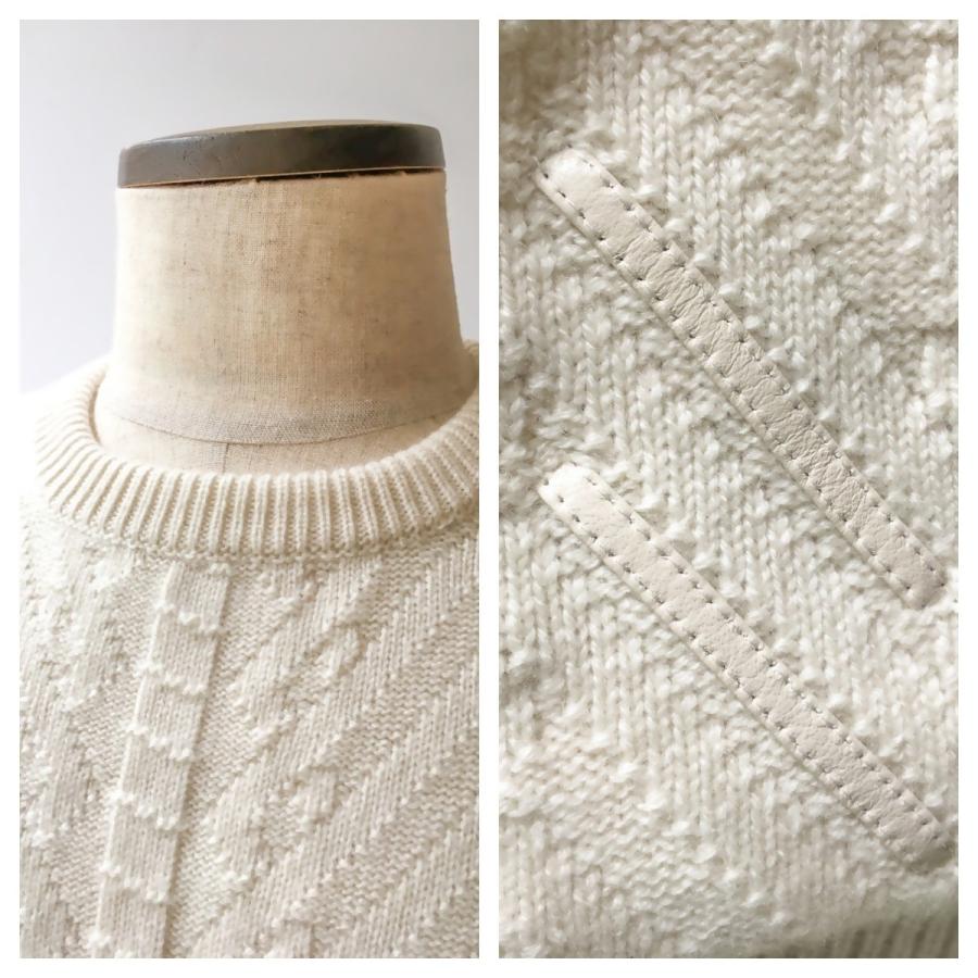 ニット セーター メンズ ブランド 高級 Zilli ジリー カシミヤ レザー Zil 銀座 Hiko 通販 Yahoo ショッピング