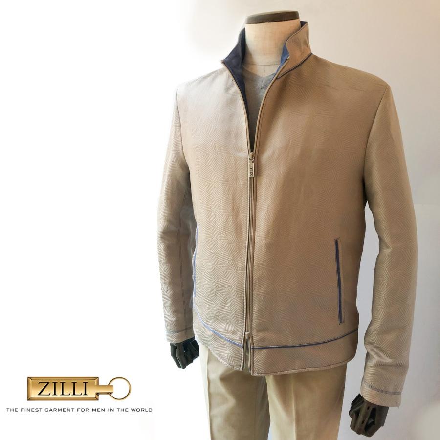 ブルゾン メンズ ブランド 大きいサイズ Zilli ジリー メンズ サマーブルゾン メンズファッション 大きいサイズ Zil 銀座