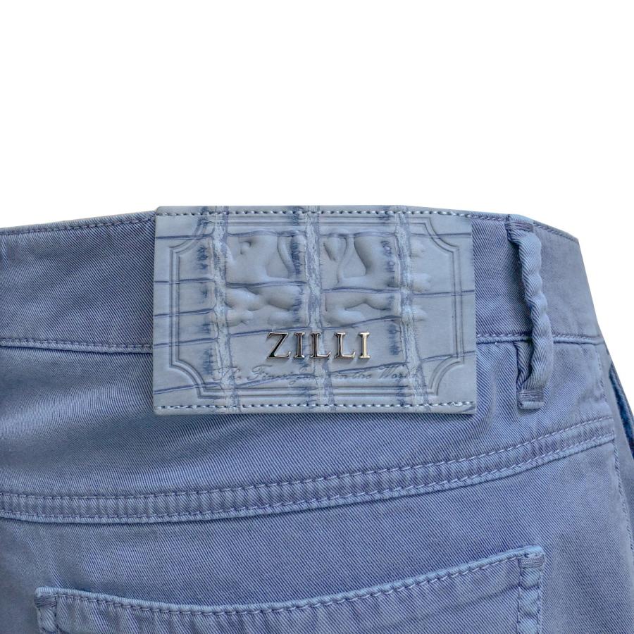 パンツ ボトムス コットン ジーンズ ストレッチ アリゲーター エキゾチックレザー メンズ ブランド 高級 Zilli ジリー スモークブルー Zil094 銀座 Hiko 通販 Yahoo ショッピング