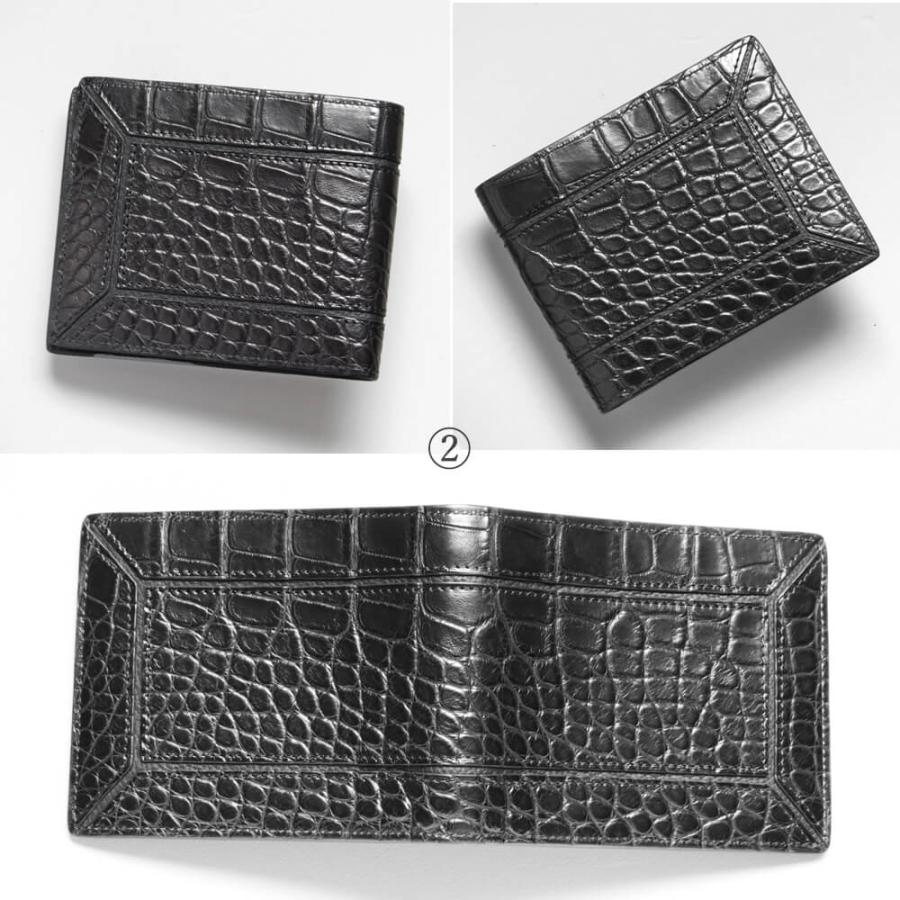 ZILLI(ジリー) 折財布 ワニ革 メンズ レディース ブランド